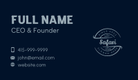 Fish Restaurant Business Business Card Image Preview