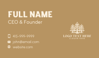 Pine Tree Eco park Business Card Preview