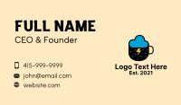 Cloud Rain Coffee  Business Card Image Preview