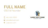 Campaign Politician Mascot Business Card Preview