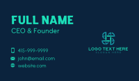 Business Tech Letter S Business Card Preview