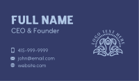 Wellness Yoga Spa Business Card Image Preview
