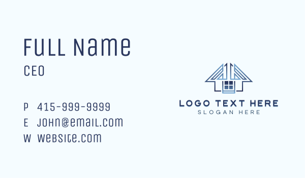 Roofing Builder Repair Business Card Design Image Preview