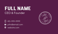 Organic Grapes Plantation Business Card Image Preview