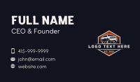 SUV Car Automotive Business Card Design