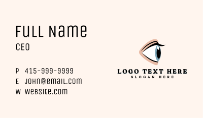 Sight Eye Lens Business Card Image Preview