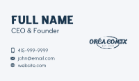 Generic Clothing Wordmark Business Card Image Preview