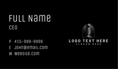 Mic Music Podcast Business Card Image Preview