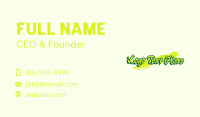 Hiphop Graffiti Wordmark Business Card Image Preview