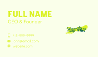 Hiphop Graffiti Wordmark Business Card Image Preview