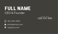 Classic Professional Business Business Card Image Preview