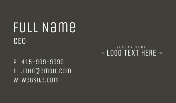 Classic Professional Business Business Card Design Image Preview
