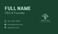Nature Family Tree Business Card Image Preview