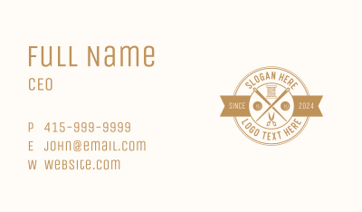 Needle Sew Tailoring Business Card Image Preview