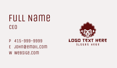 Male Gaming Avatar Business Card Image Preview