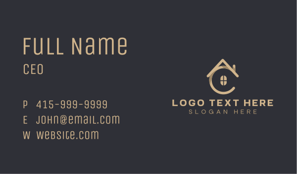 House Home Realty Business Card Design Image Preview