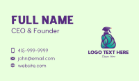 Natural Hand Sprayer Sanitizer Business Card Image Preview