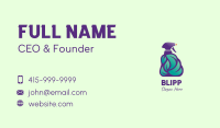 Natural Hand Sprayer Sanitizer Business Card Image Preview