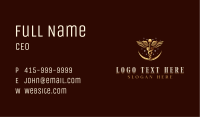 Deluxe Caduceus Hospital Business Card Image Preview