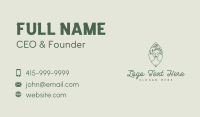 Natural Feminine Beauty Business Card Image Preview