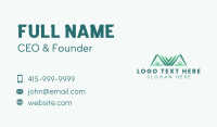House Roof Contractor Business Card Design