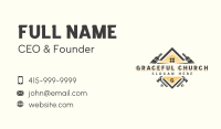 Roofing Construction Carpentry Business Card Image Preview