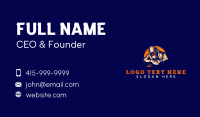 Welder Machinery Technician Business Card Preview