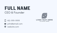 Generic Enterprise Letter S Business Card Image Preview