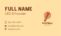 Burger Balloon  Business Card Image Preview