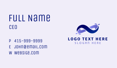 Creative Infinity Startup  Business Card Image Preview