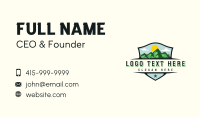 Nature Mountain View Business Card Image Preview