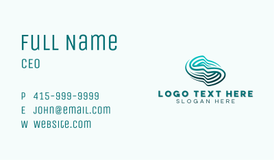 Biotech Wave Lab Business Card Image Preview