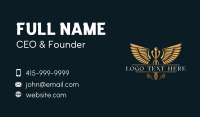 Wellness Caduceus Pharmacy Business Card Preview