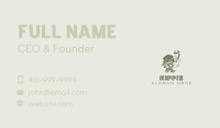 Retro Smoker Cannabis Business Card Image Preview