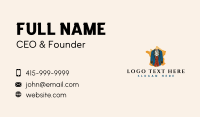 France Traditional Attire Business Card Preview