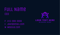 Employee Briefcase Team Business Card Image Preview