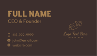 Body Spa Relaxation Business Card Design