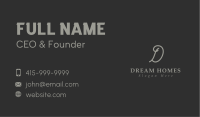 Luxury Business Firm Letter Business Card Image Preview