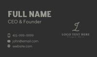 Luxury Business Firm Letter Business Card Image Preview