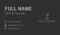 Luxury Business Firm Letter Business Card Preview