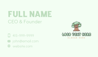 Nature Tree Gardening Business Card Design