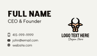 Wild Buffalo Business Card Image Preview
