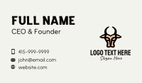 Wild Buffalo Business Card Design