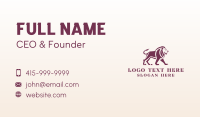 Royal Lion Insurance Business Card Preview