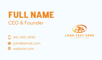 Lightning Power Energy Business Card Design