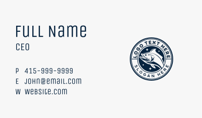 Bait and Tackle Fishery Business Card Image Preview