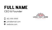 Roof Carpenter Construction Business Card Image Preview