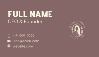 Organic Beauty Hair Salon Business Card Image Preview