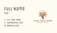 Italian Chef Restaurant Business Card Image Preview