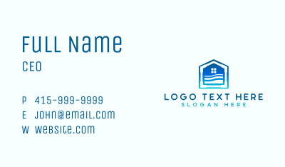 House Water Plumbing Business Card Image Preview